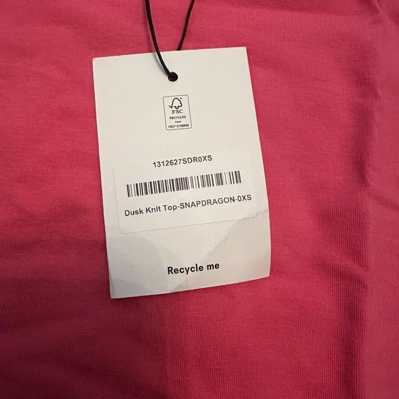 Reformation Pink Dusk Sleeveless Top - Picture 6 of 6